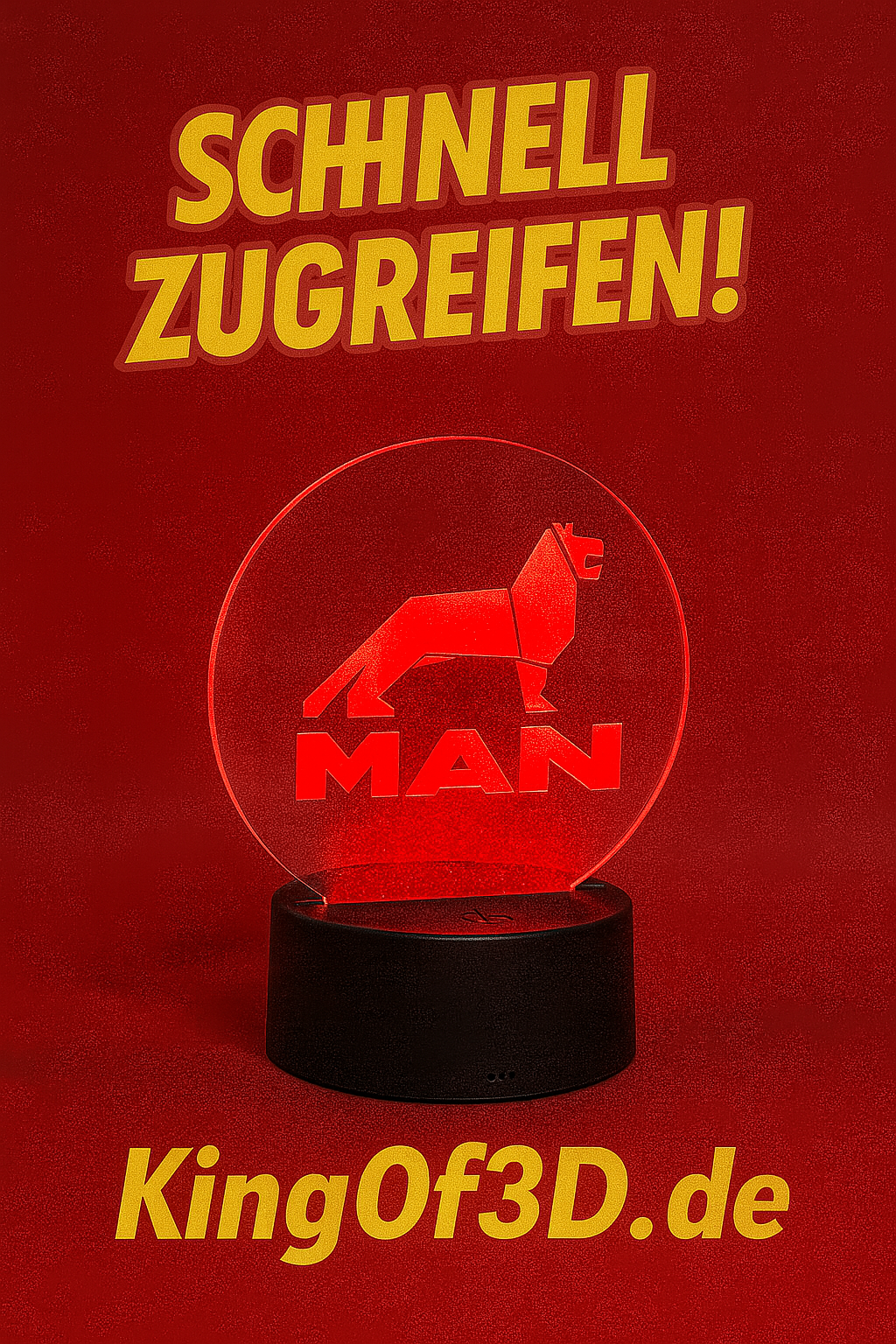 MAN Trucks Büssing Leuchtschild