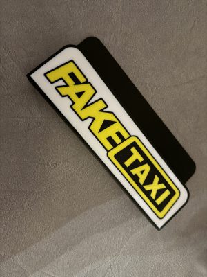 FakeTaxi - Leuchtkasten für Truck & PKW - Lightbox Fake Taxi - Taxi Schild