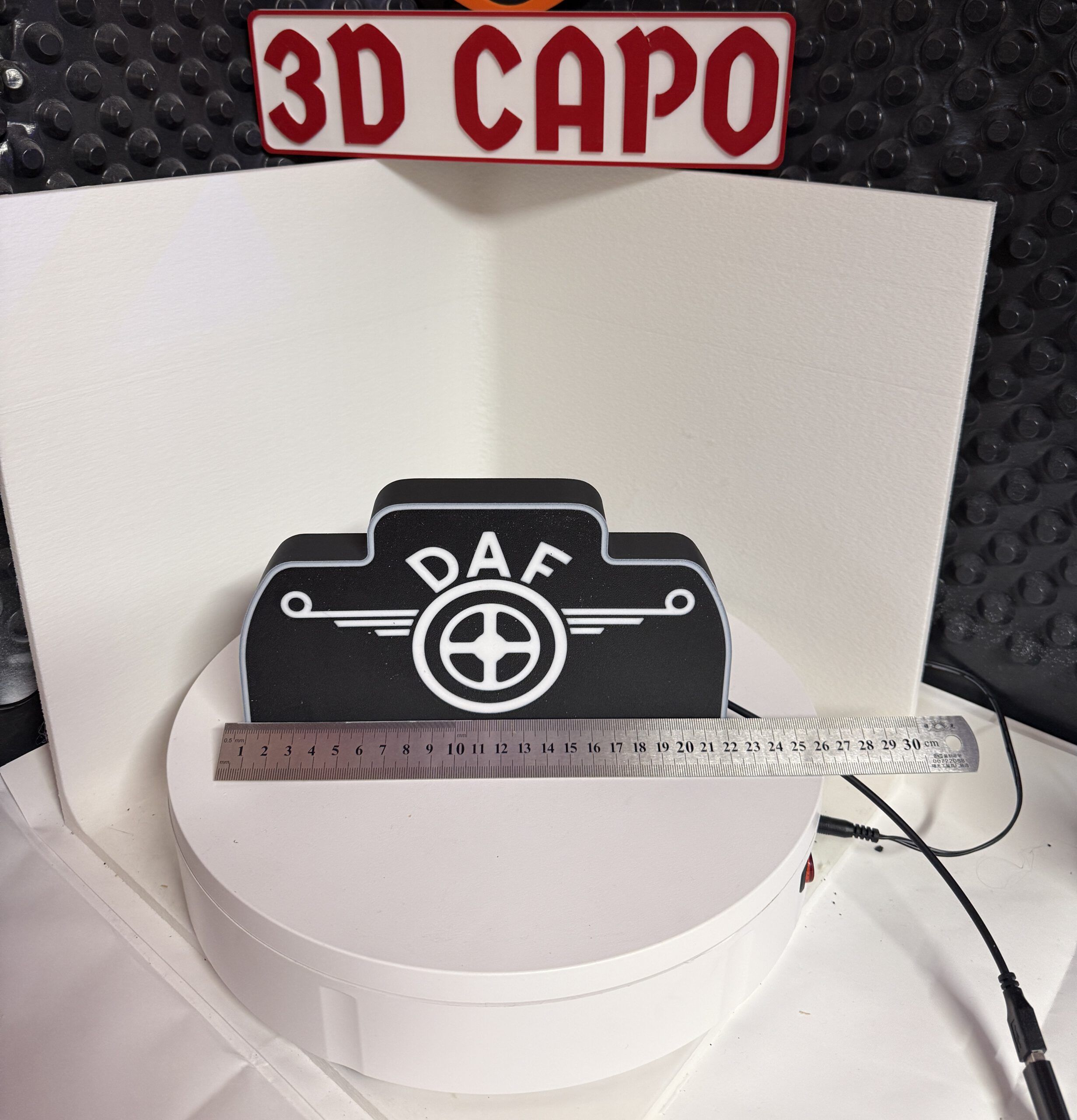 Lightbox DAF Trucks Einhoven - Old School - Leuchtkasten - LED kompatibel – Bild 2