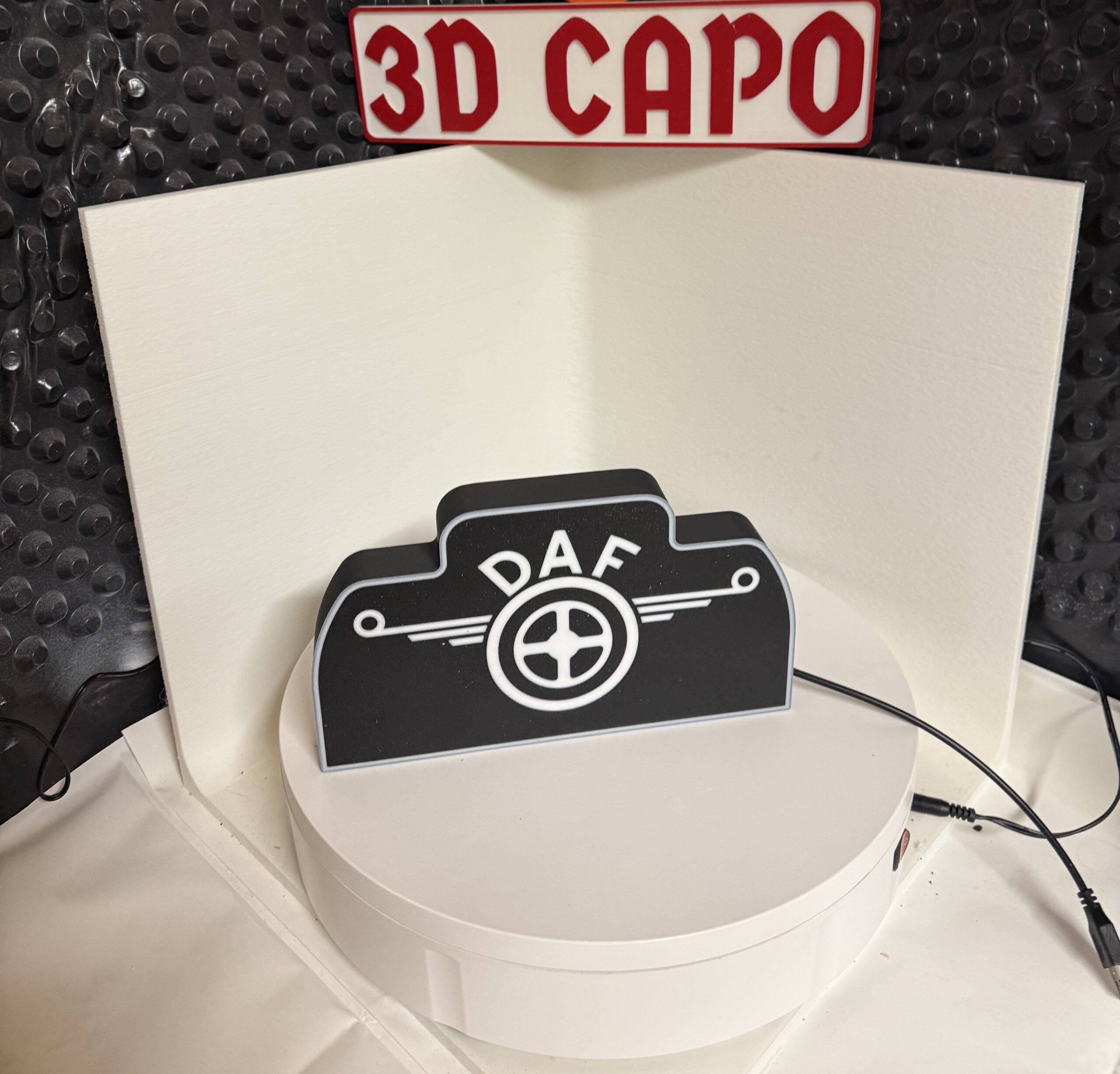 Lightbox DAF Trucks Einhoven - Old School - Leuchtkasten - LED kompatibel – Bild 4