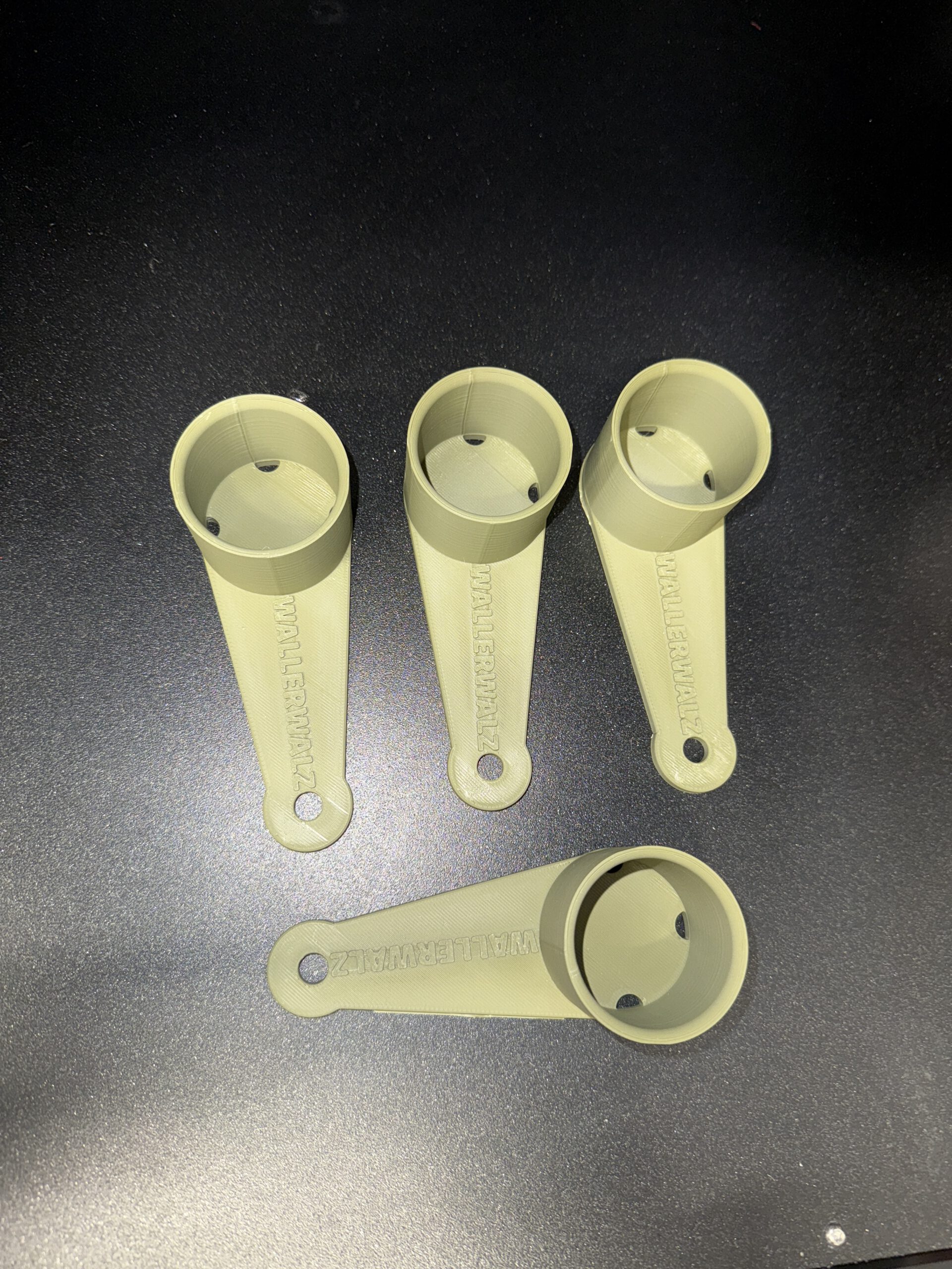 Wallerwalz - Angelrutenhalter 4er Pack - individualisierbar – Bild 3