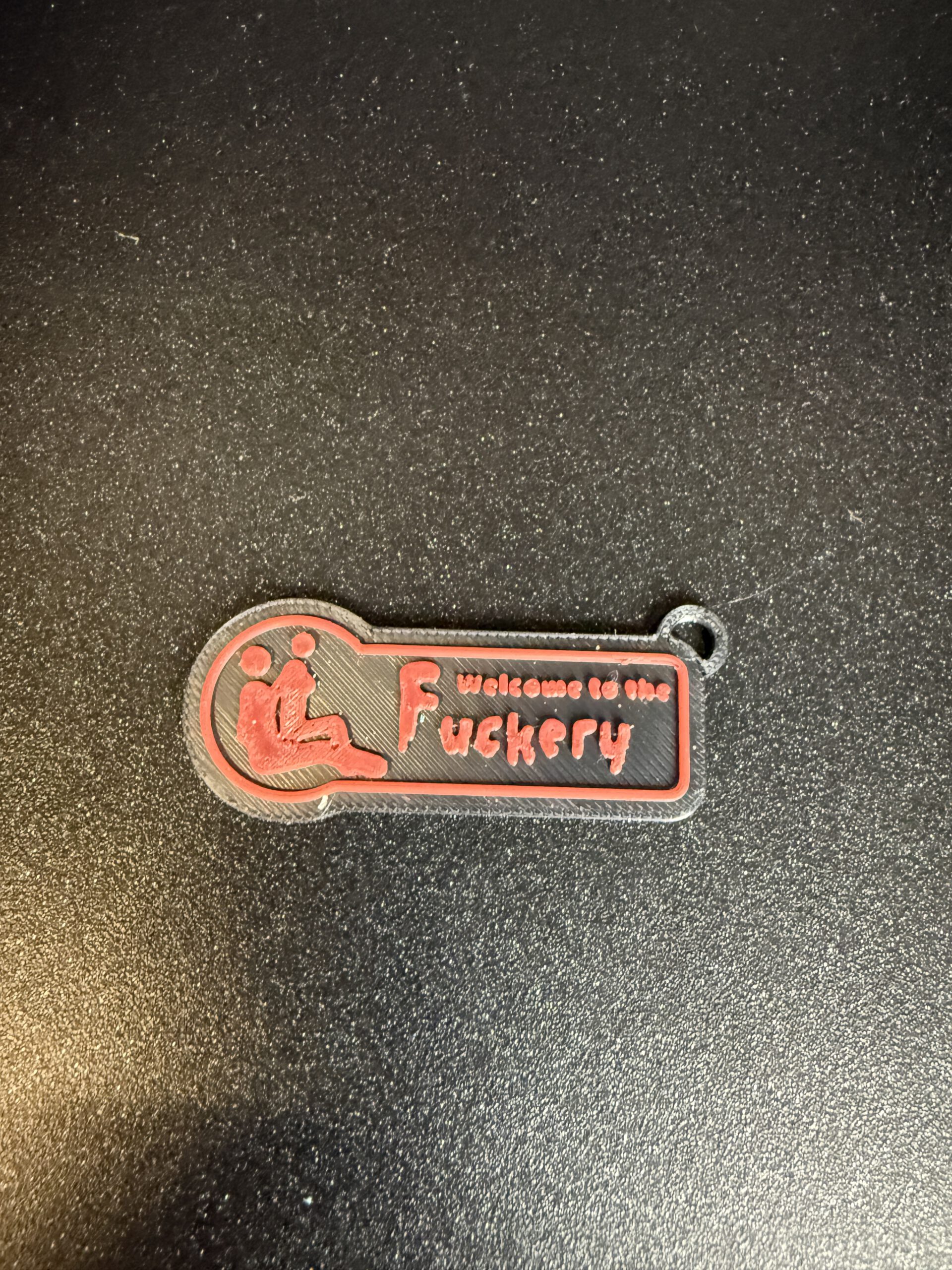 5x Schlüsselanhänger „Welcome to the Fuckery“