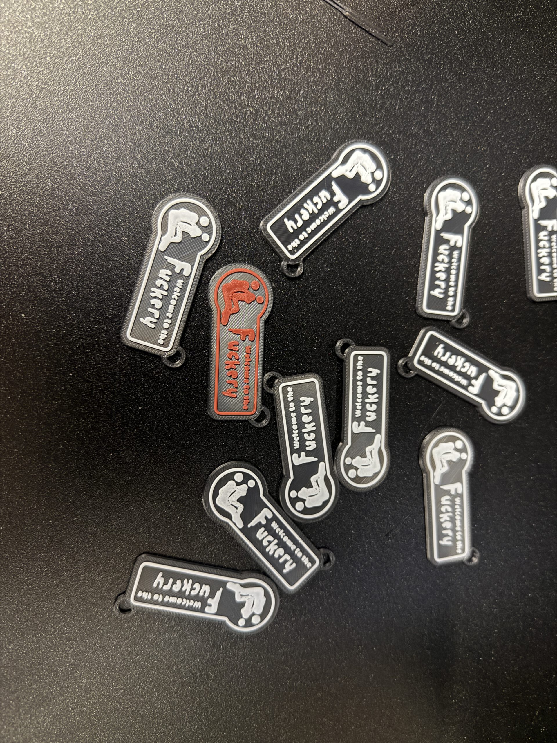 5x Schlüsselanhänger „Welcome to the Fuckery“ – Bild 6