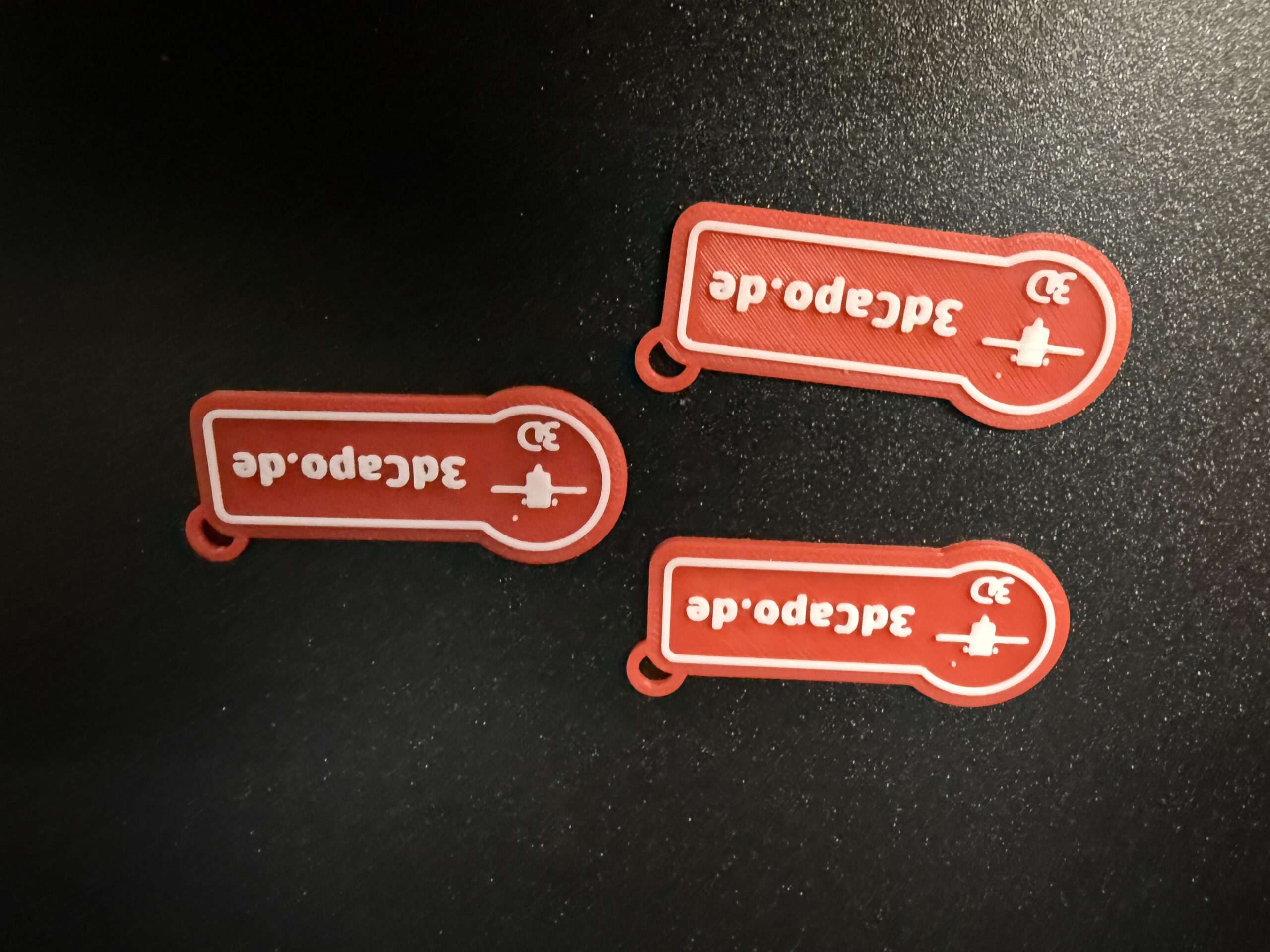 10x Schlüsselanhänger „Eigenes Logo“ Werbegeschenk – Bild 4