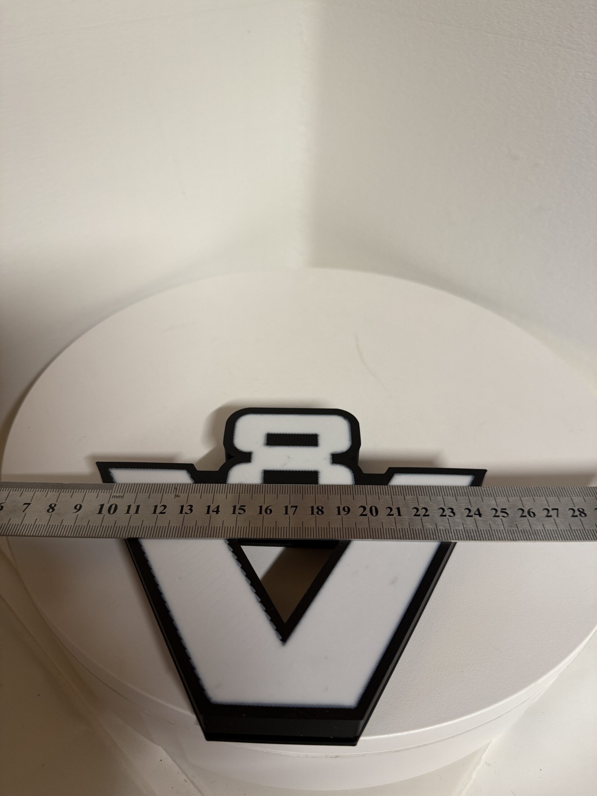 Leuchtschild altes V8 Logo - Scania Logo  Oldschool Scania – Bild 3