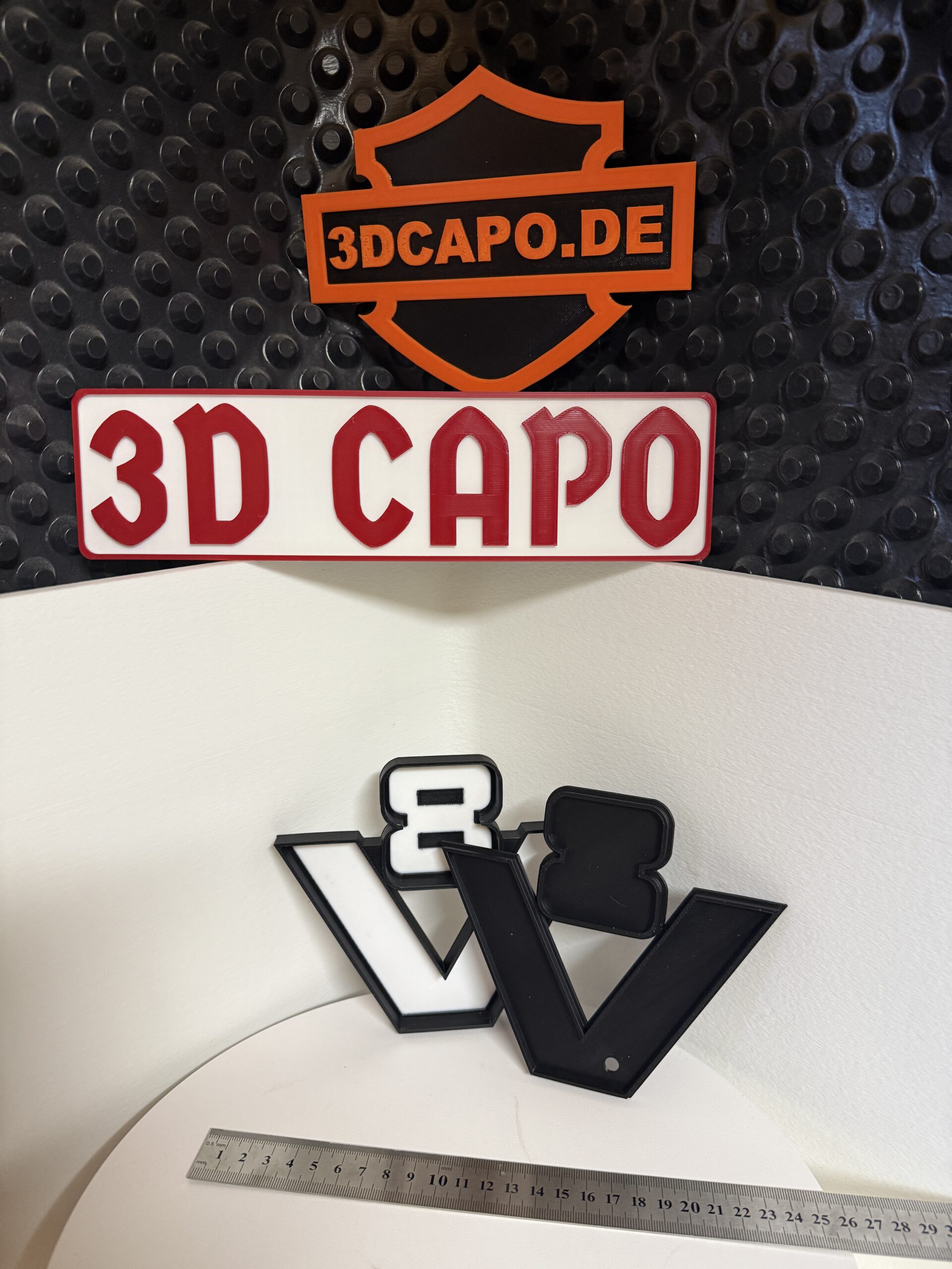 Leuchtschild altes V8 Logo - Scania Logo  Oldschool Scania – Bild 4