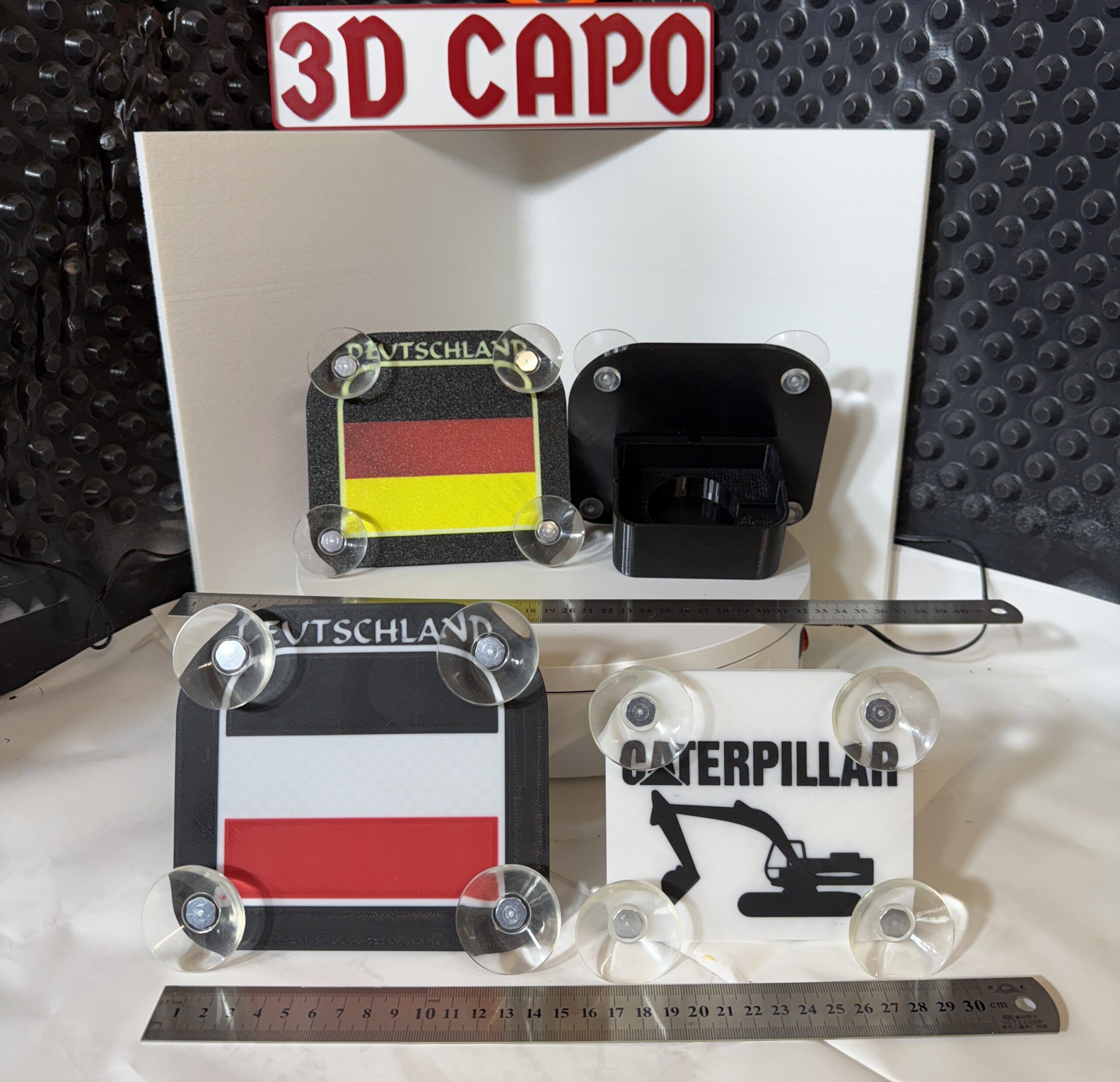 Individuell gefertigter Poppy Halter LKW | Frankreich Design - Renault Trucks Tribute | Passt für alle Poppy LED – Bild 11