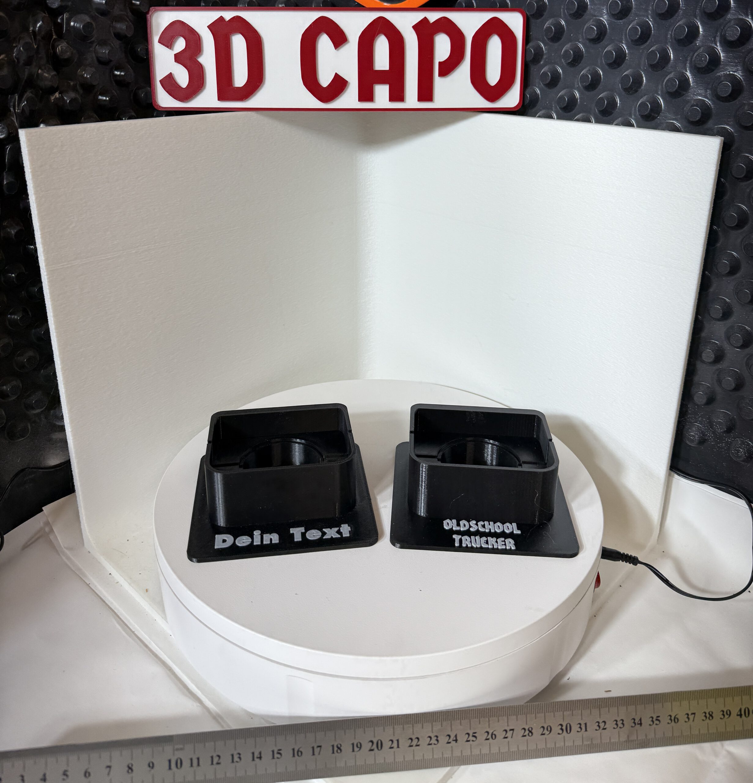 Poppy Stand mit deinem Namen - für Poppy original LED Beleuchtung – Bild 9