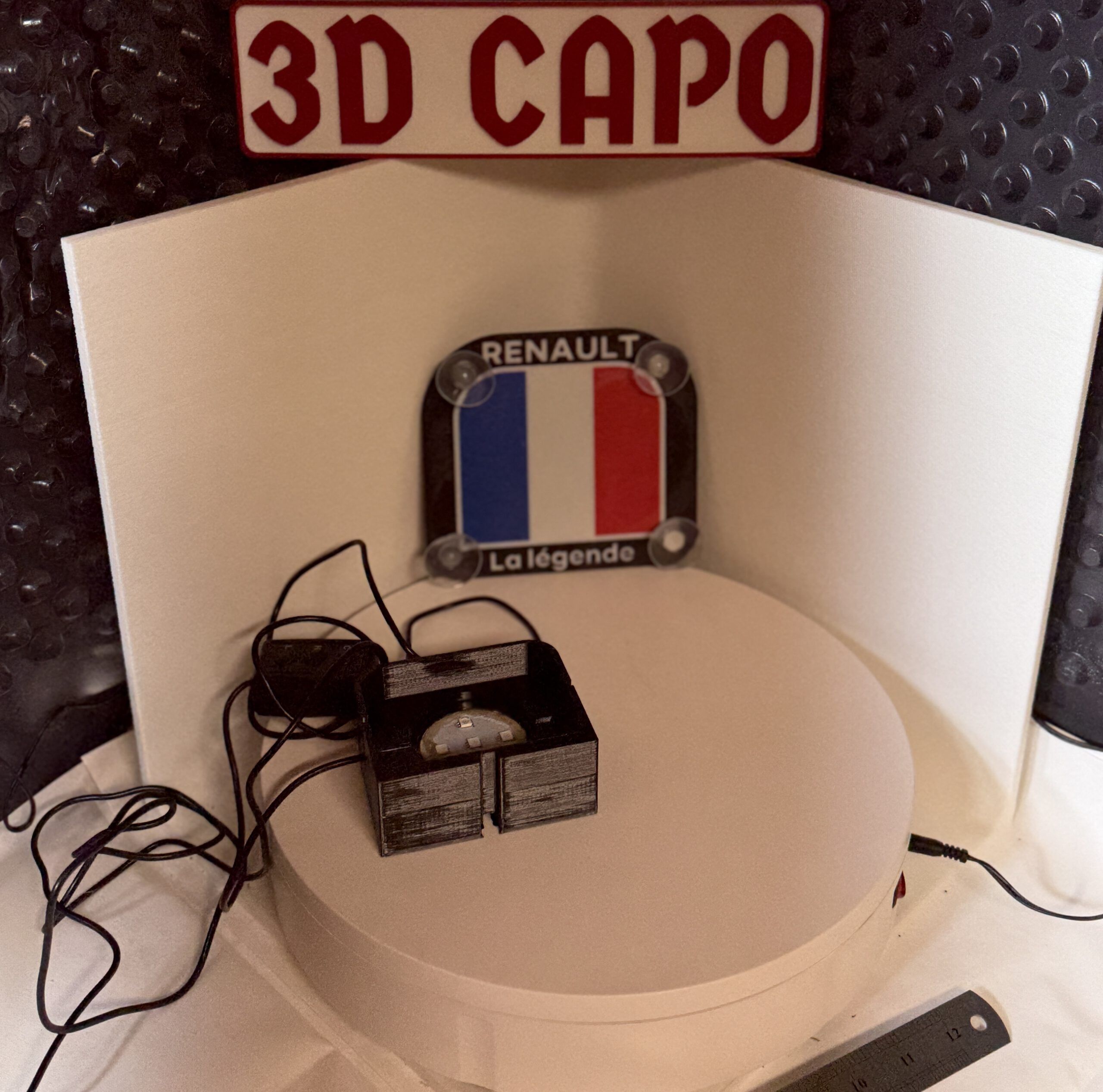 Individuell gefertigter Poppy Halter LKW | Frankreich Design - Renault Trucks Tribute | Passt für alle Poppy LED – Bild 6