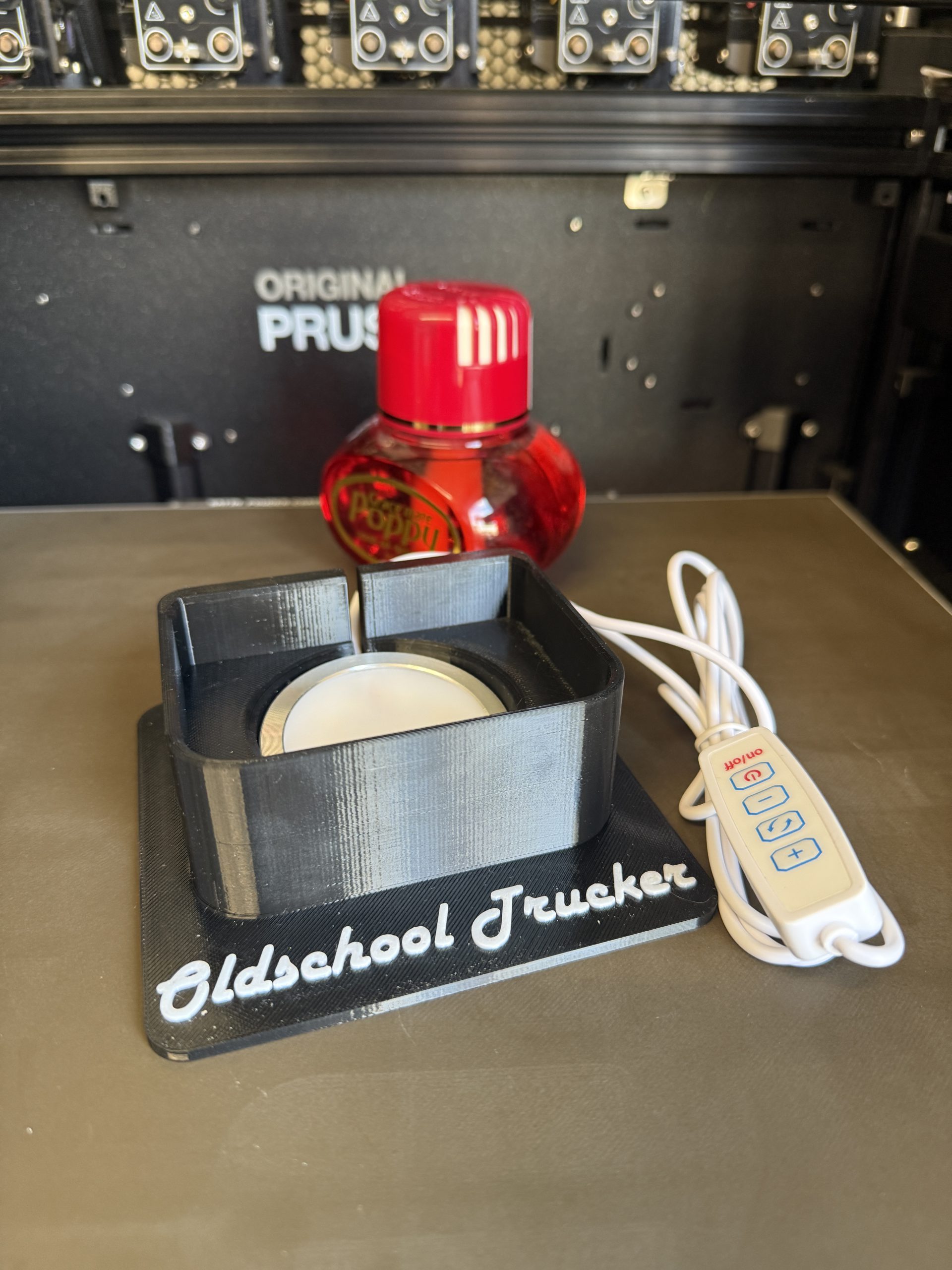 Poppy Stand mit deinem Namen - Premium LED - Alugehäuse – Bild 4