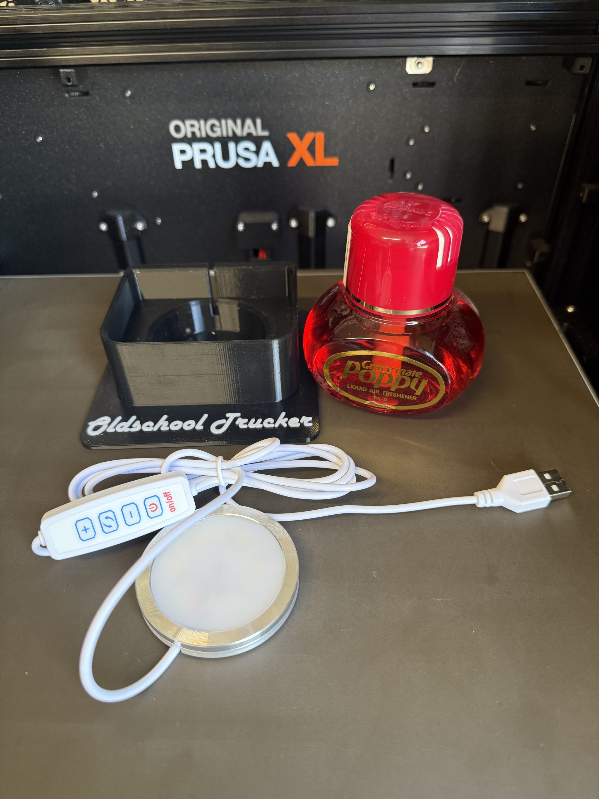 Poppy Stand mit deinem Namen - Premium LED - Alugehäuse – Bild 6