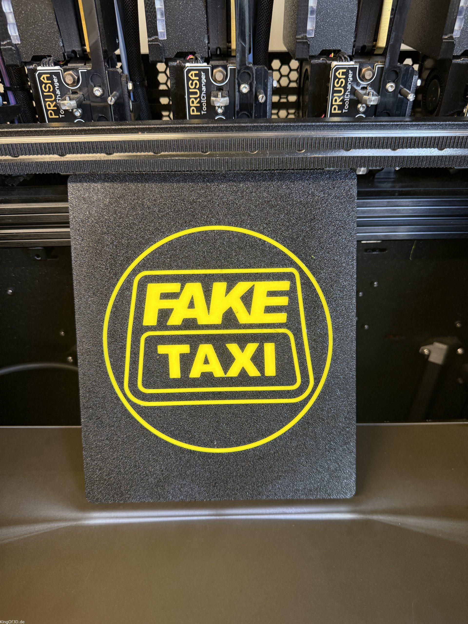 FakeTaxi Lightbox – LED-Version Premium | kingof3d.de – Bild 8