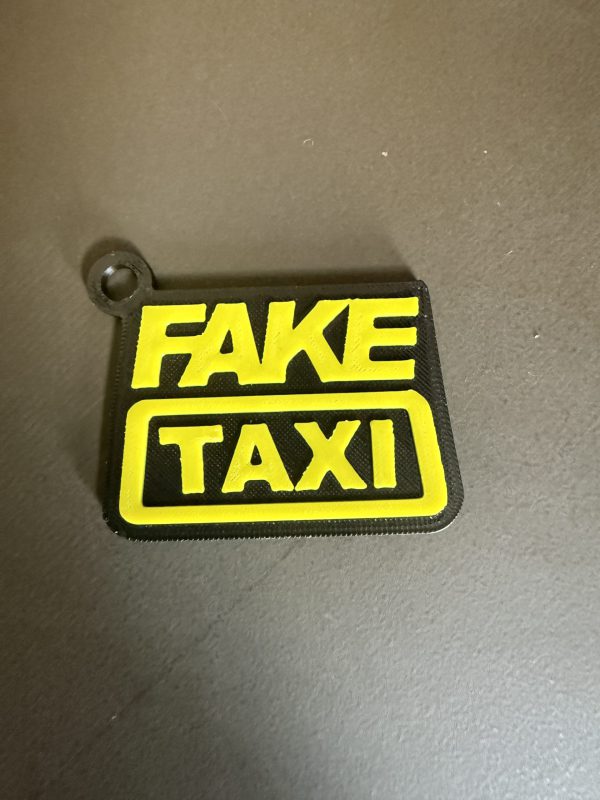 5x Schlüsselanhänger „Fake Taxi“ – Bild 5