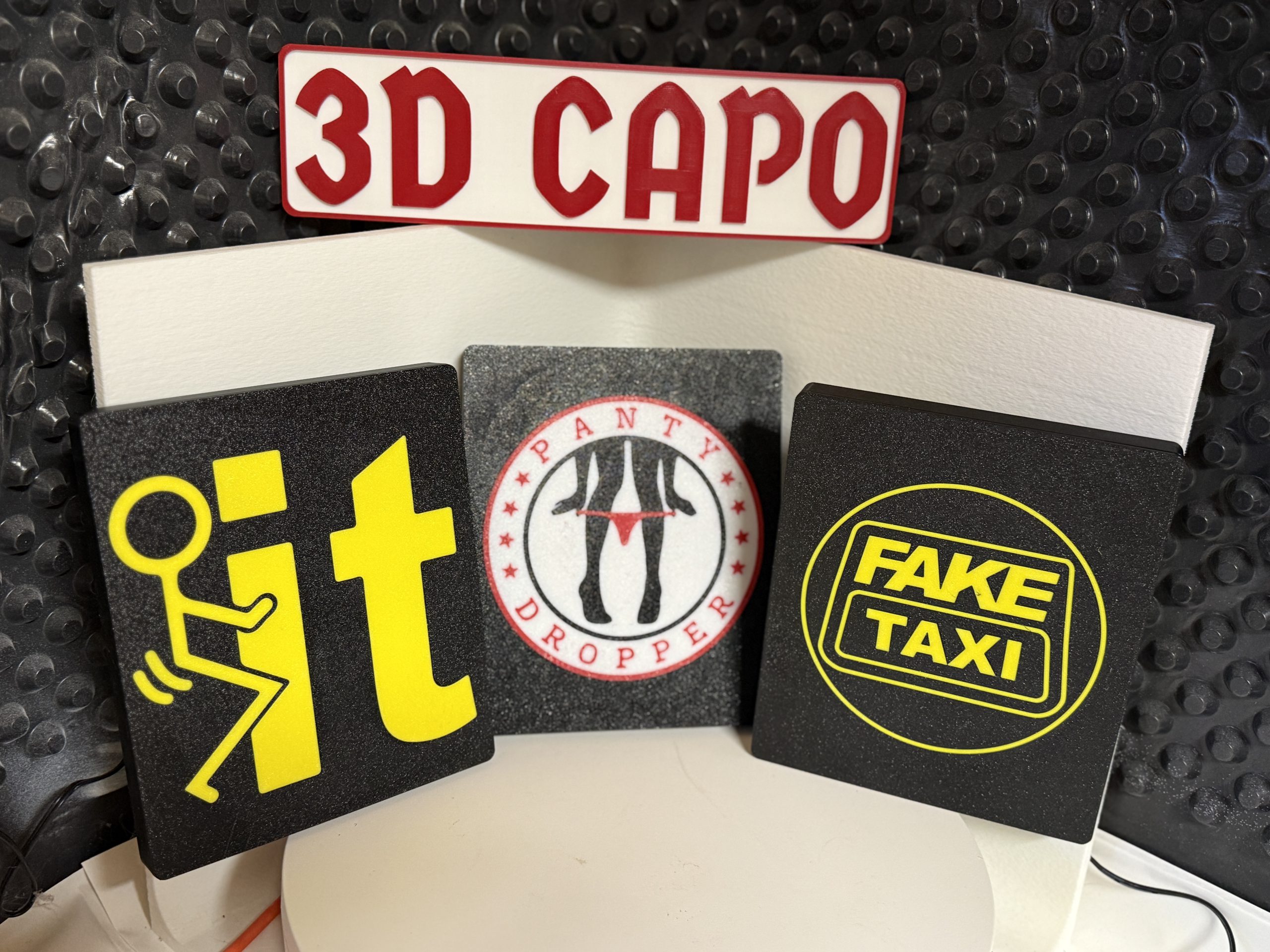 FakeTaxi Lightbox – LED-Version Premium | kingof3d.de – Bild 9