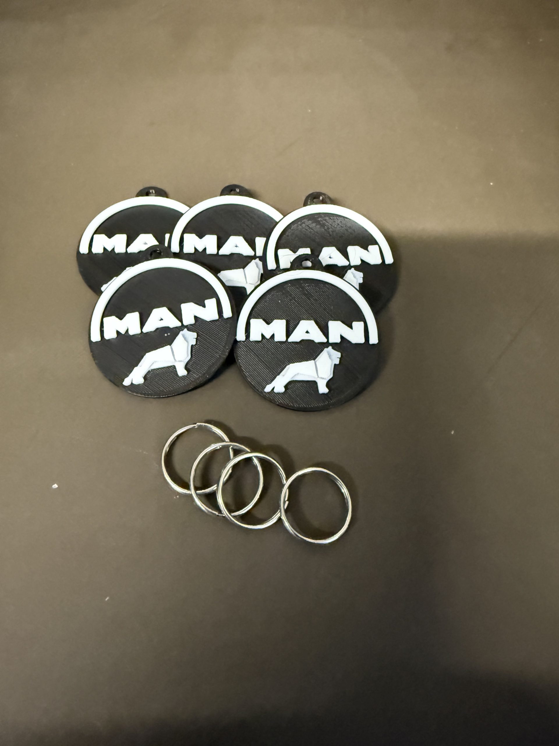 5x Schlüsselanhänger MAN Truck - Löwe – Bild 5