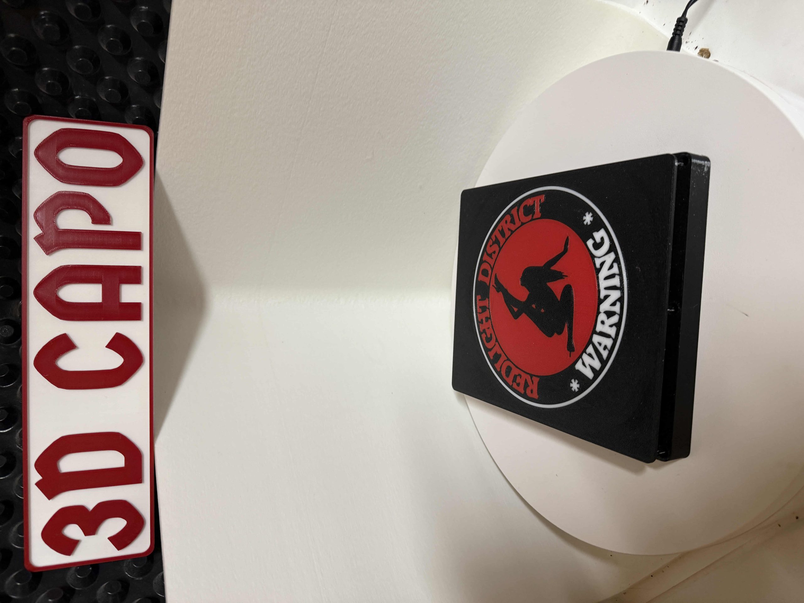 Redlight Lightbox – Warnschild mit Silhouette & Premium LED – Bild 7