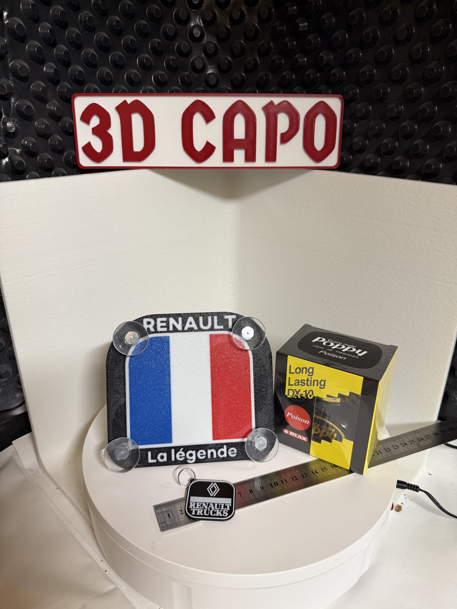 Poppy Halter LKW | Frankreich Design - Renault Trucks Tribute | Bundle , original Poppy Flacon