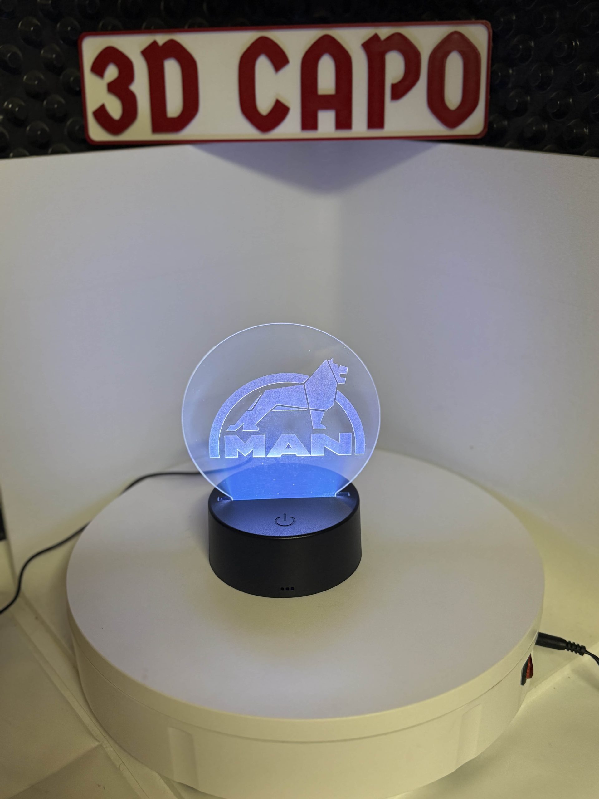 MAN LED Schild mit Löwen-Design – Truck Power für deine Kabine – Bild 7