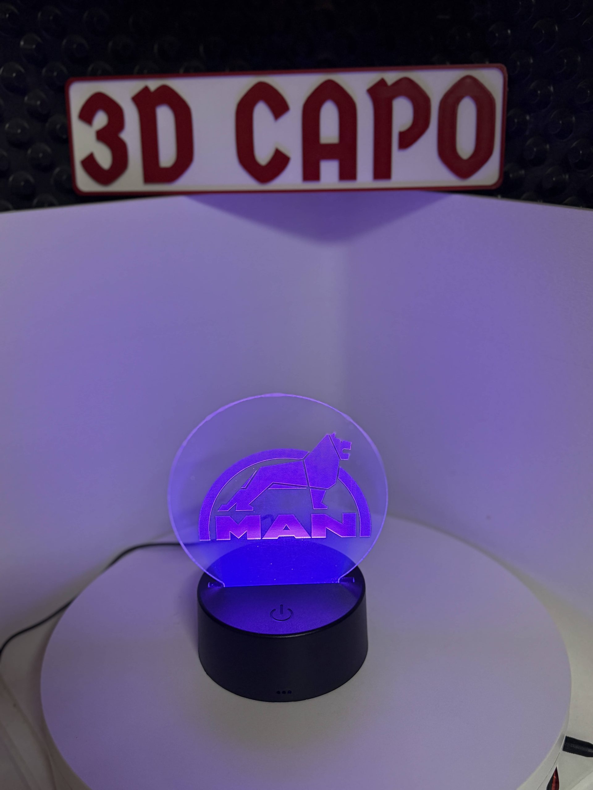 MAN LED Schild mit Löwen-Design – Truck Power für deine Kabine – Bild 10