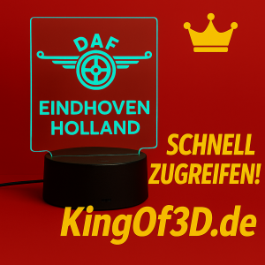 Leuchtschild DAF Eindhoven