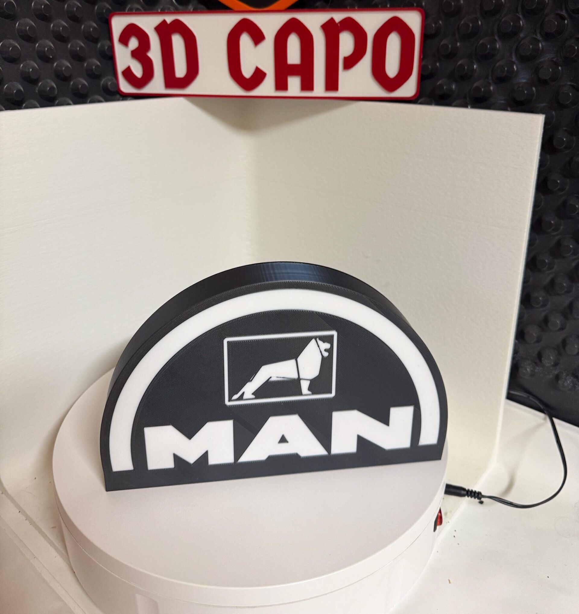 Lightbox MAN Trucks Leuchtkasten - LED - LKW Fahrer – Bild 4