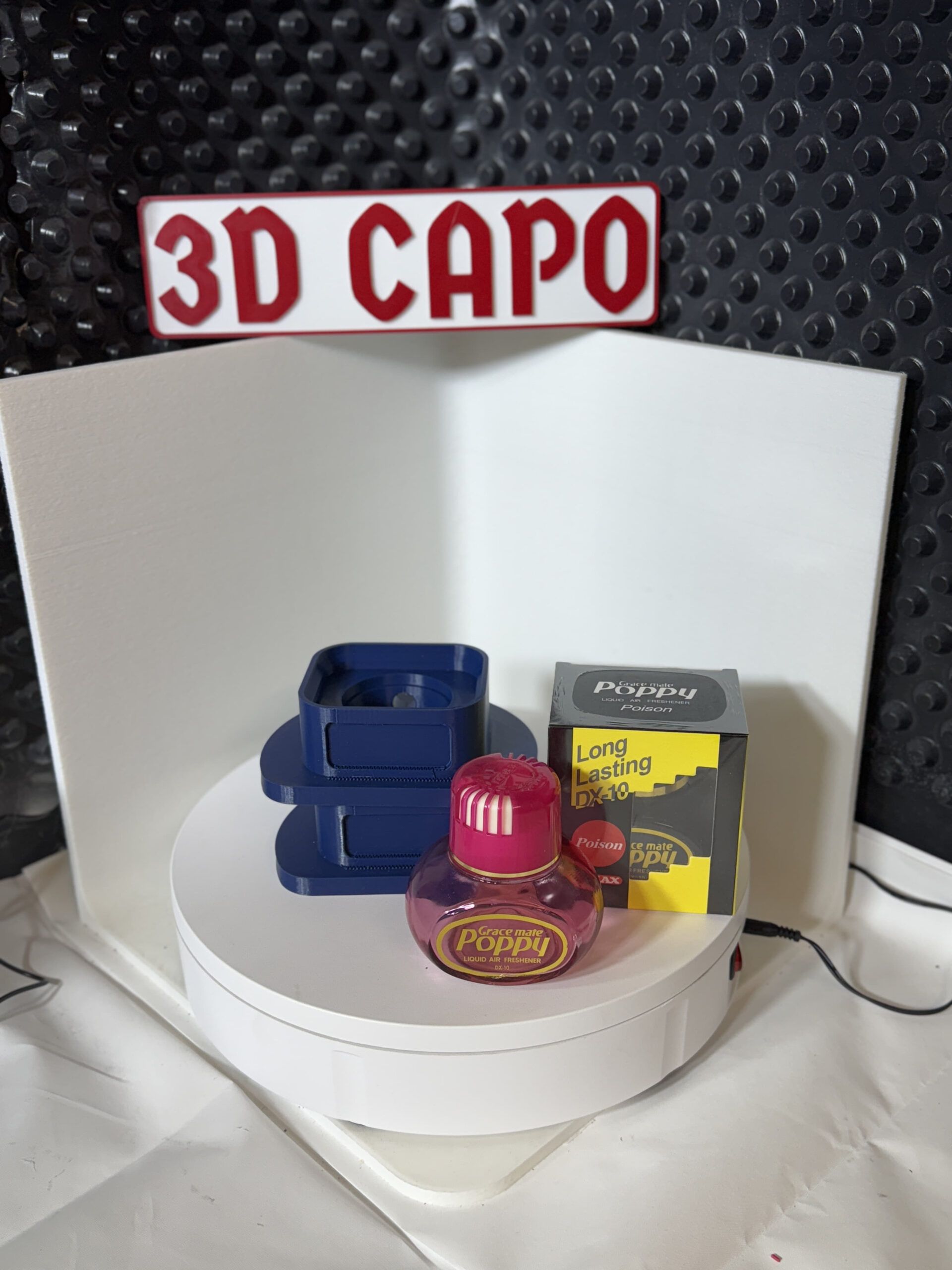 Poppy Halter Bundle mit LED & Duft - blau – Bild 2