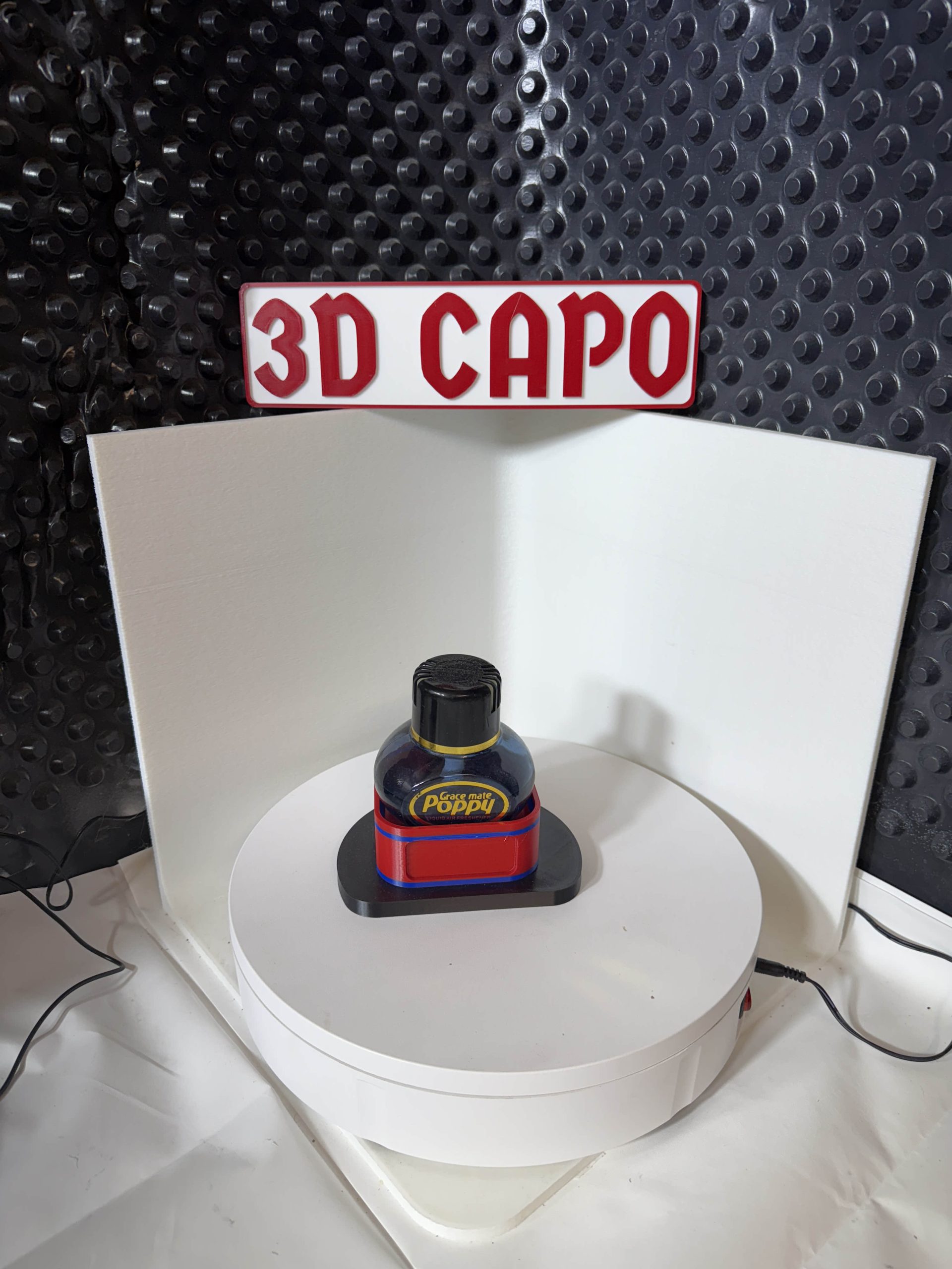 Poppy Halter Bundle mit LED & Duft Rot-Blau – Bild 2